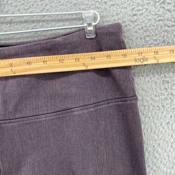 Lysse Pants Womens Extra Large Gray Stretch Pull On Leggings Skinny Ankle Casual - Picture 5 of 12